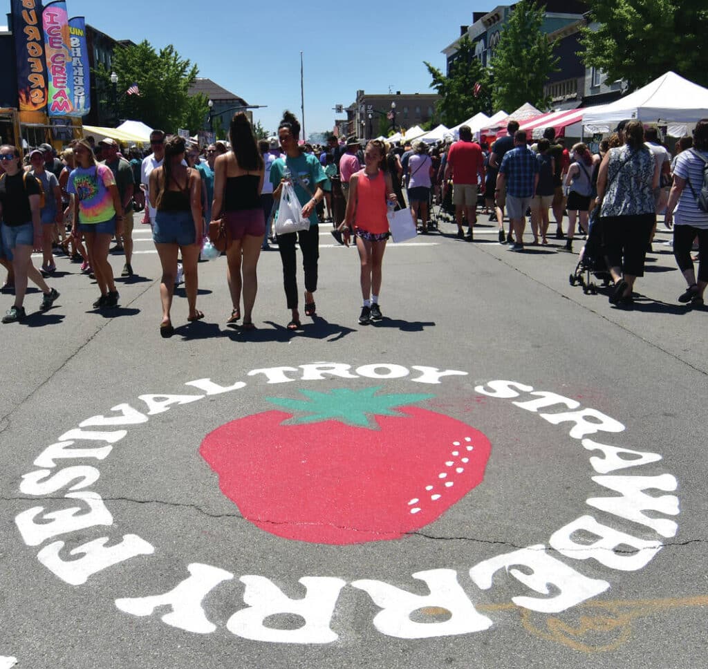 Stroudsburg Awberry Festival 2025 Vendor Map