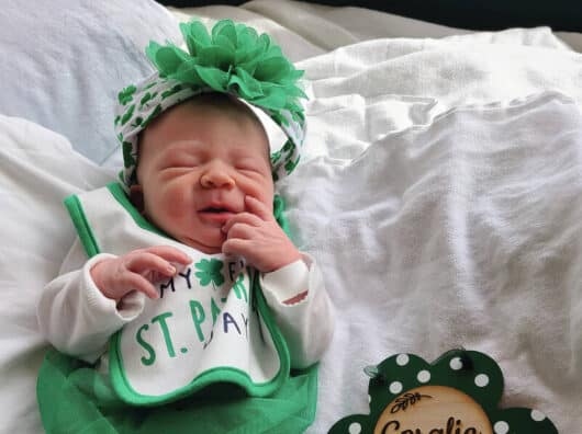 Newborn babies cheer on Bengals at Miami Valley Hospital South