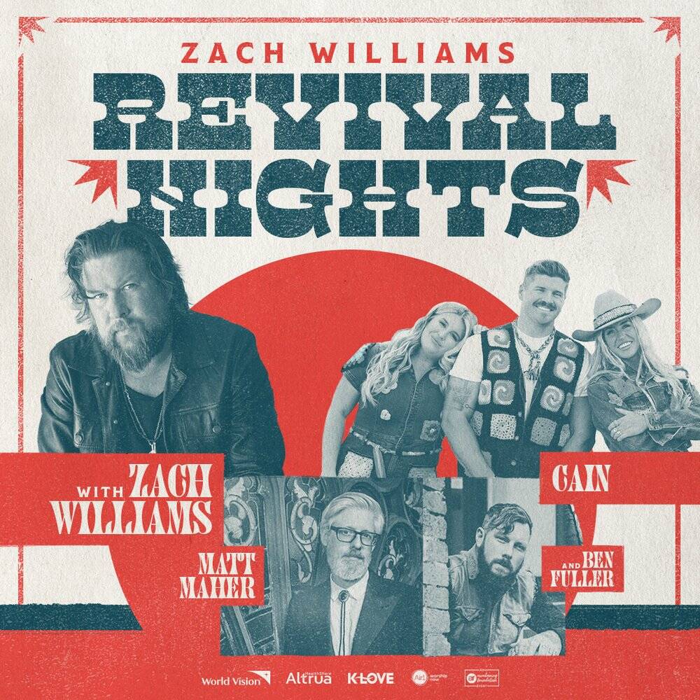 Zach Williams’ Revival Nights Tour coming to Hobart Arena Miami